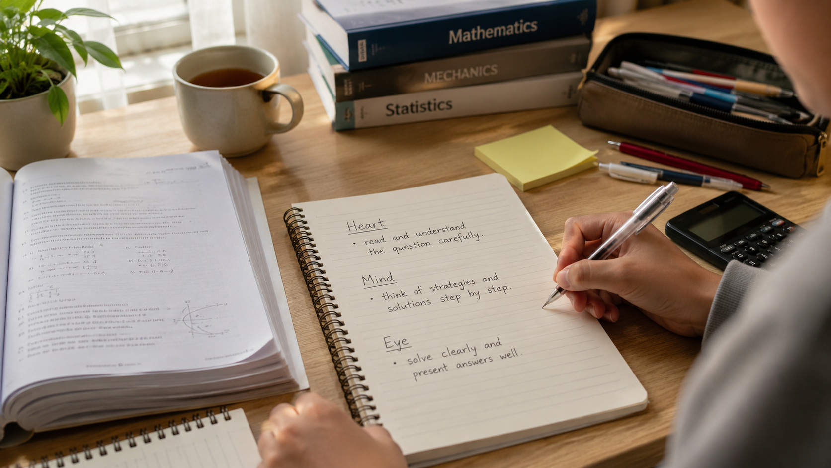 How to Be Exam Smart: Heart, Mind and Eye