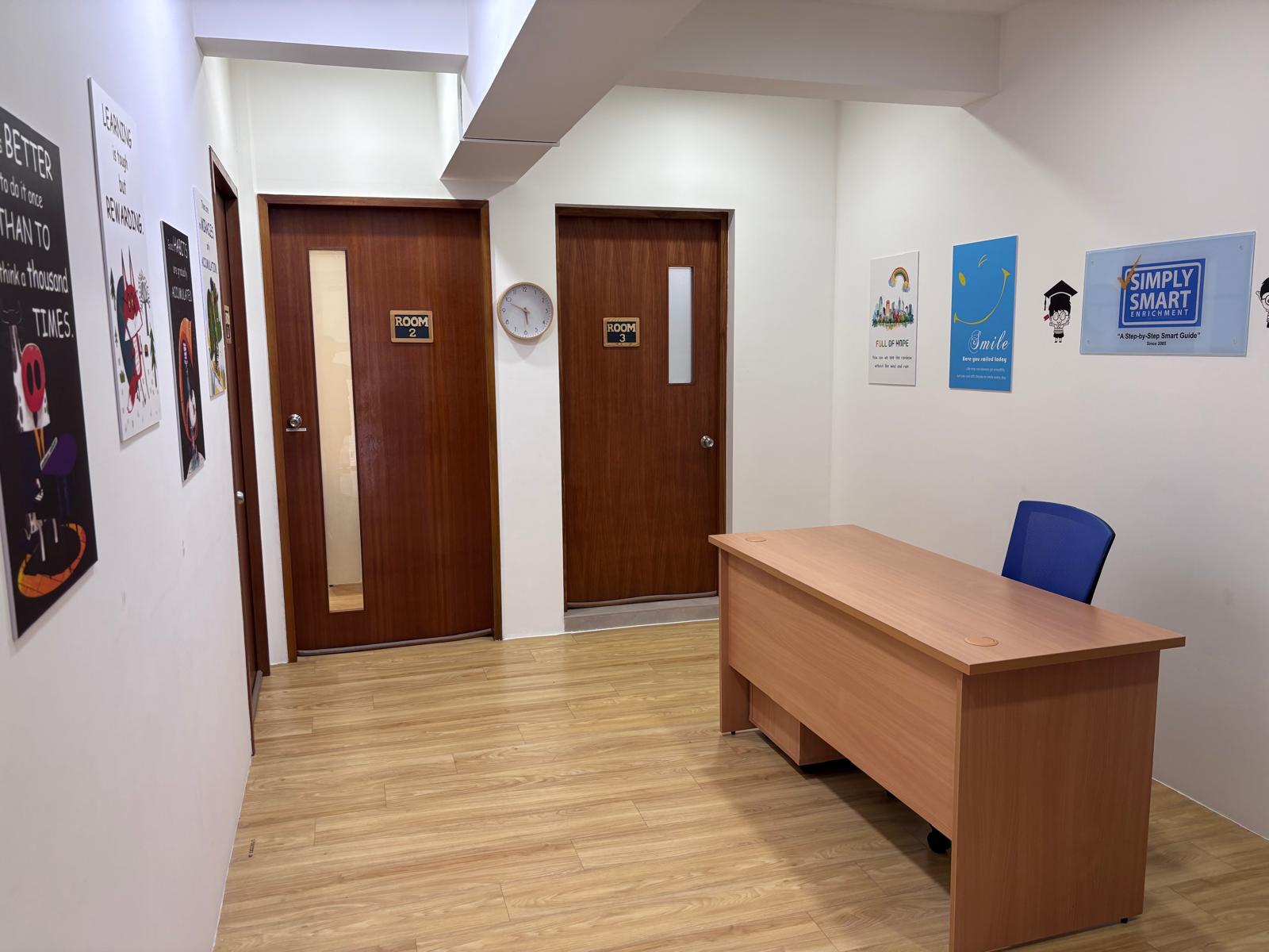 Reception area
